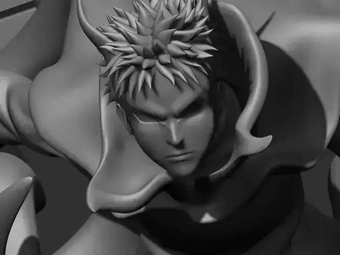 Baryon Mode Naruto 3D print model