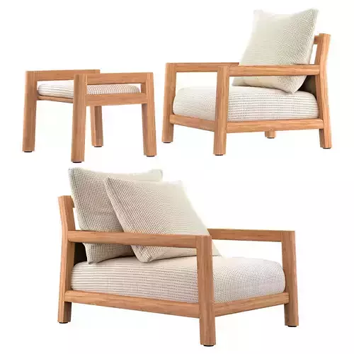 PABLO OUTDOOR Garden armchair By B and B Italia