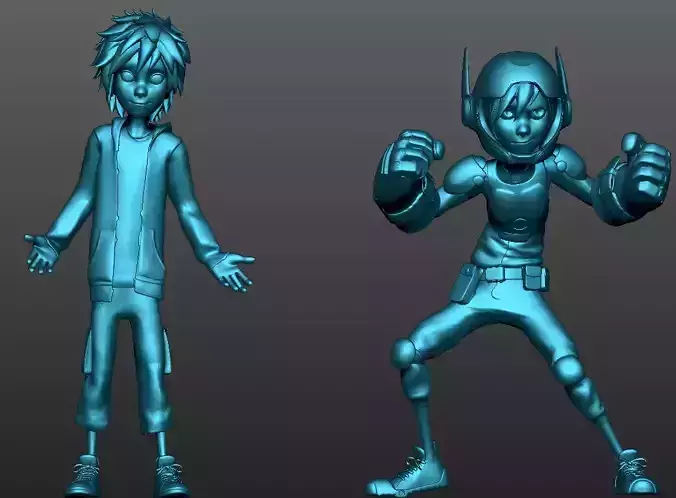 Hiro Hamada 3D print model