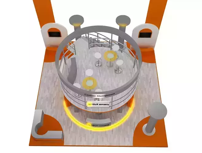 Booth Exhibition Stand a585a