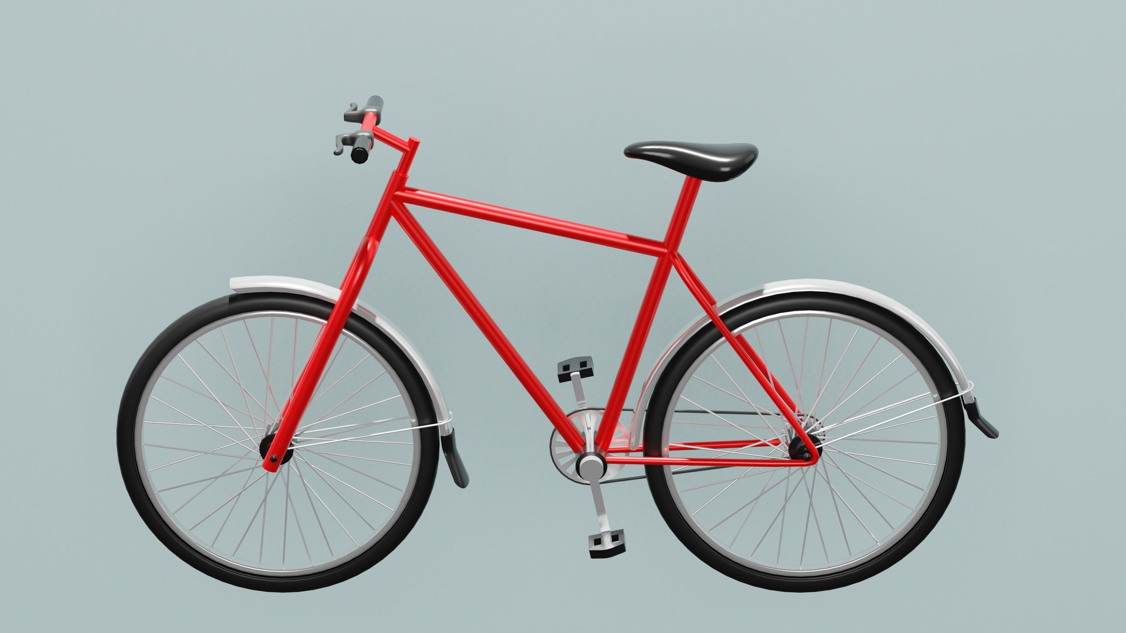 Bicycle -3D Model 3D model_4