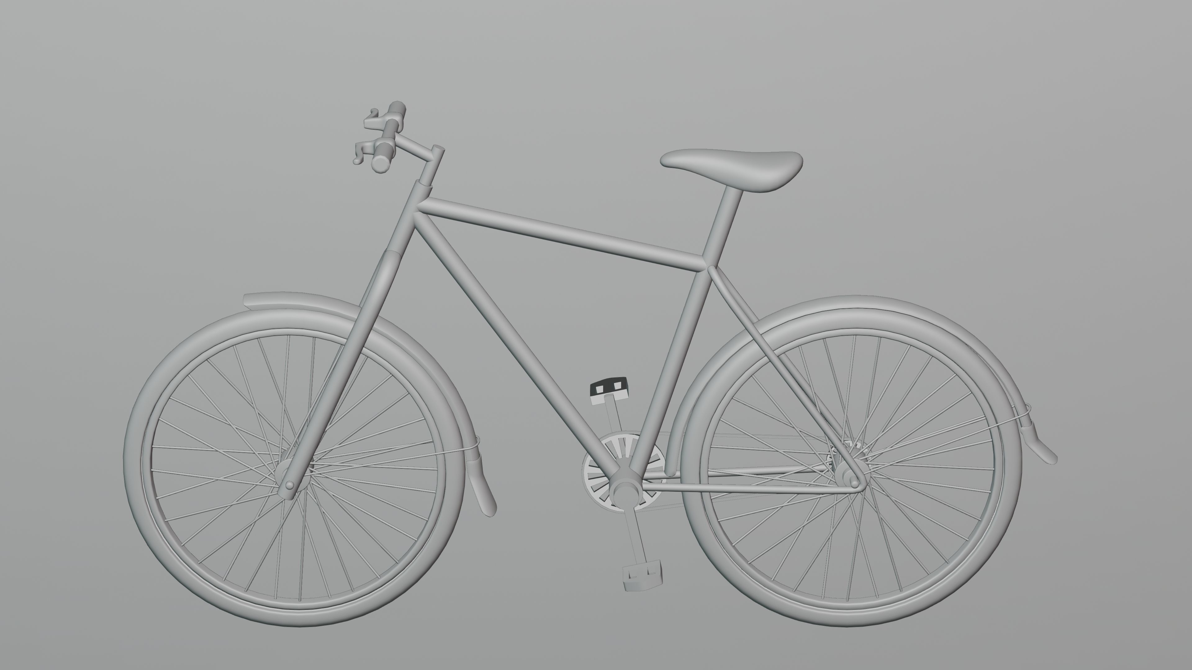 Bicycle -3D Model 3D model_6