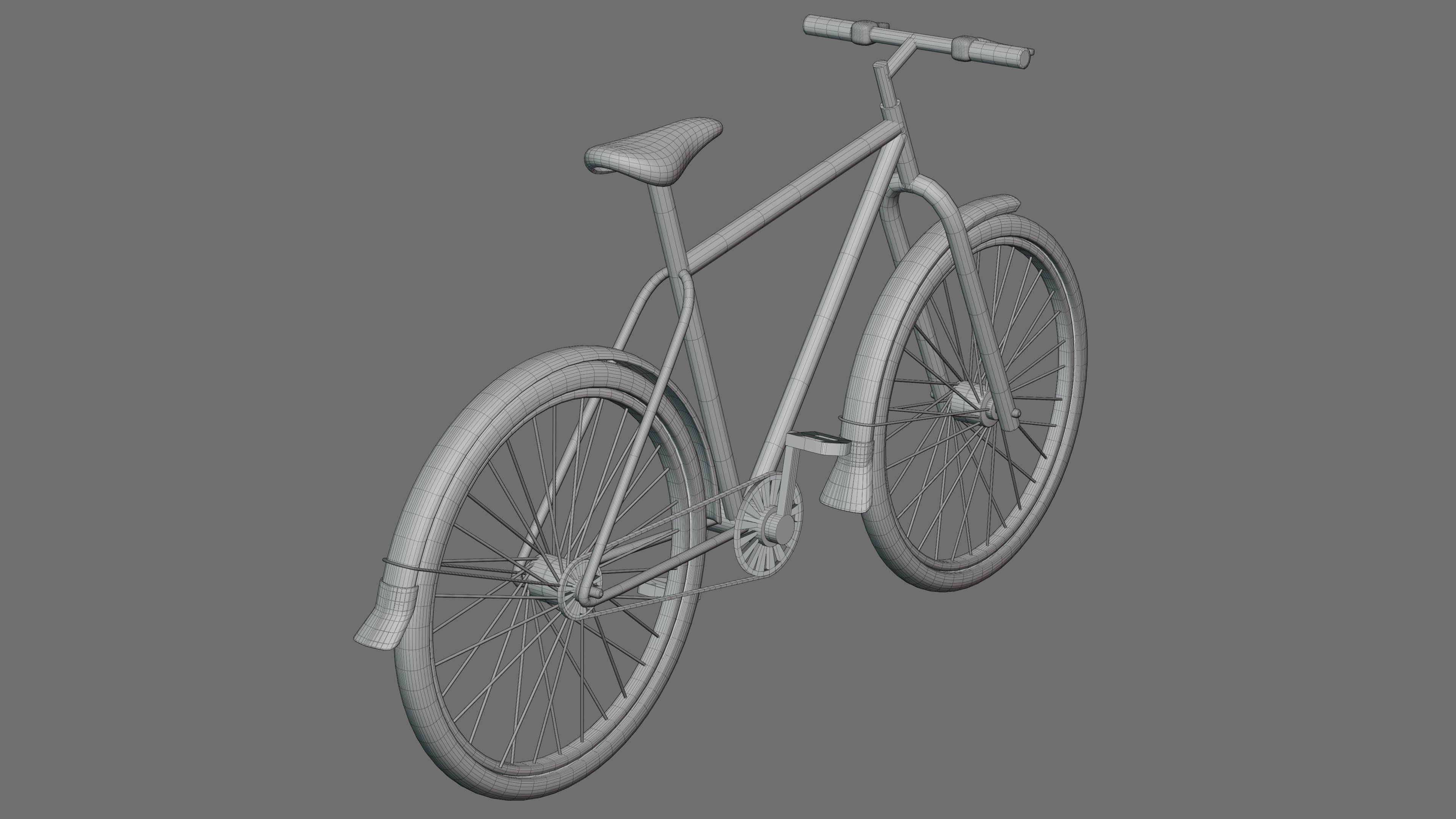 Bicycle -3D Model 3D model_12