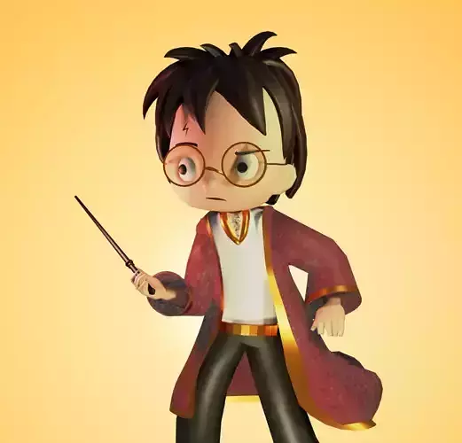 cartoon Harry potter