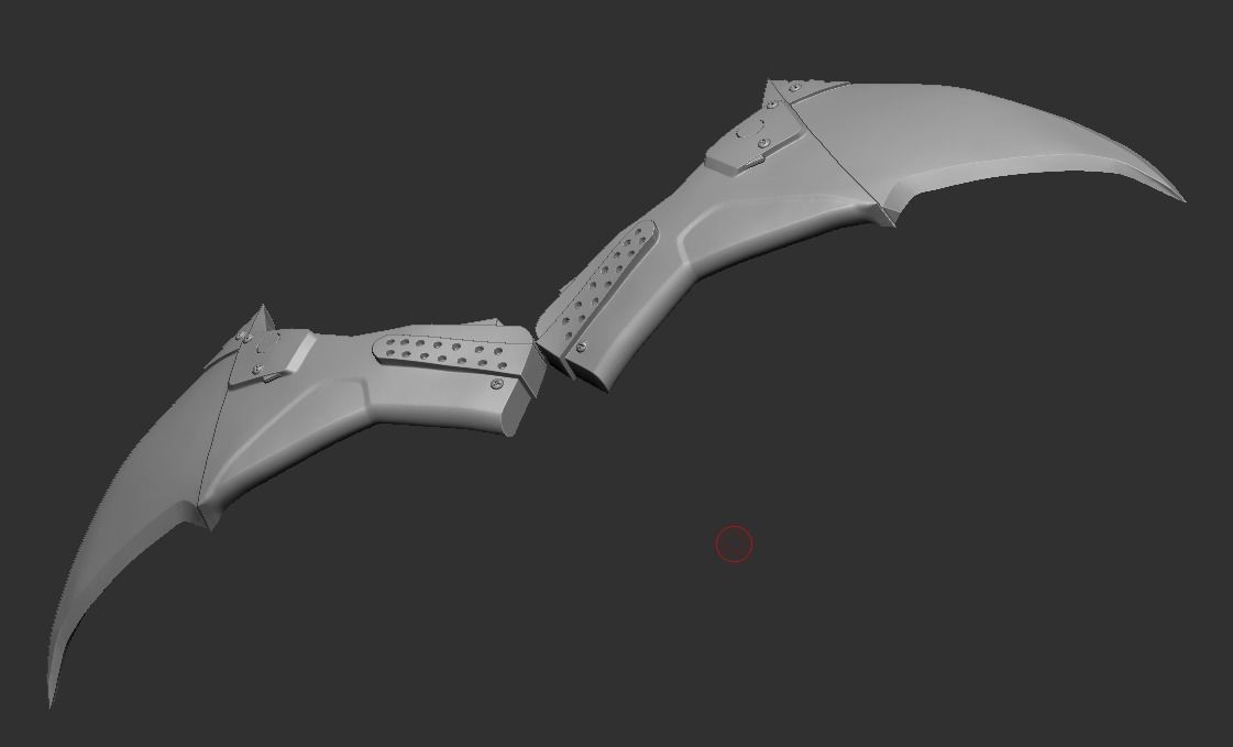 EMBLEM THE BATMAN 3D print model_1