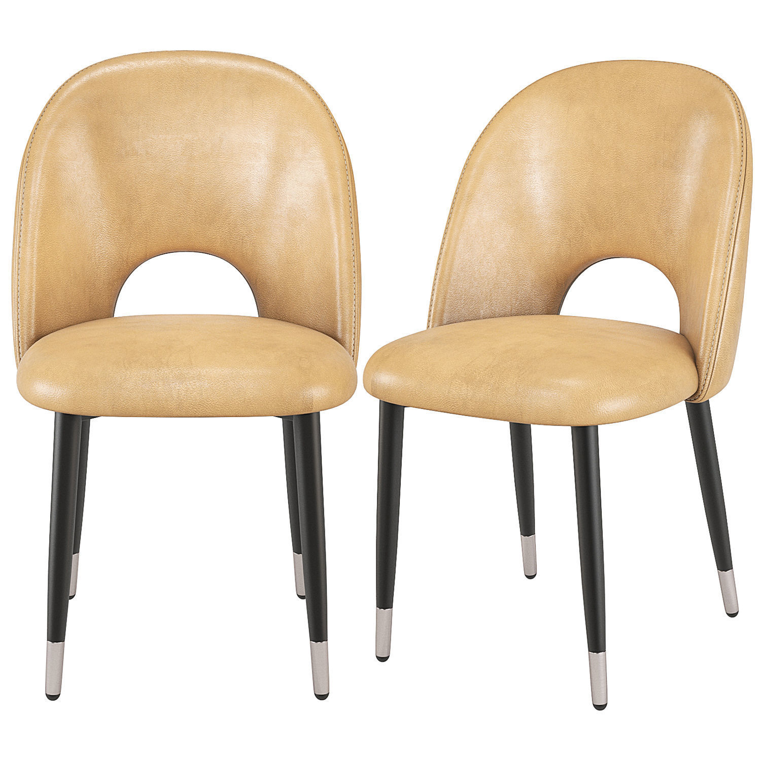 Iris Dining Chair Kare Design 3D model_1