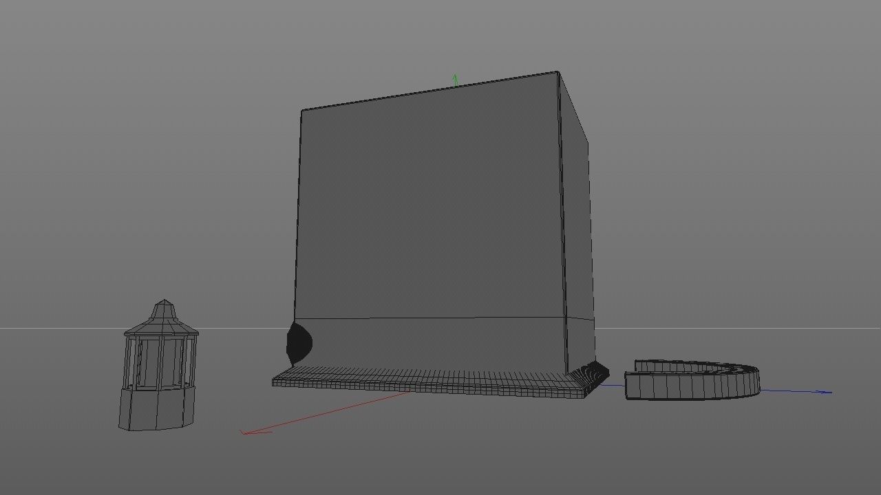 Muslims Kaaba Low-poly 3D model_5