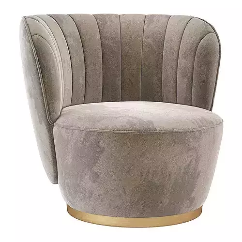 Pearl Armchair Domkapa 3D model 7
