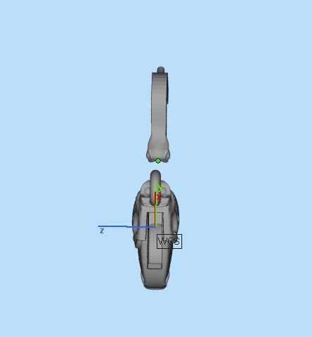 lock carabiner fish 3D print model_15