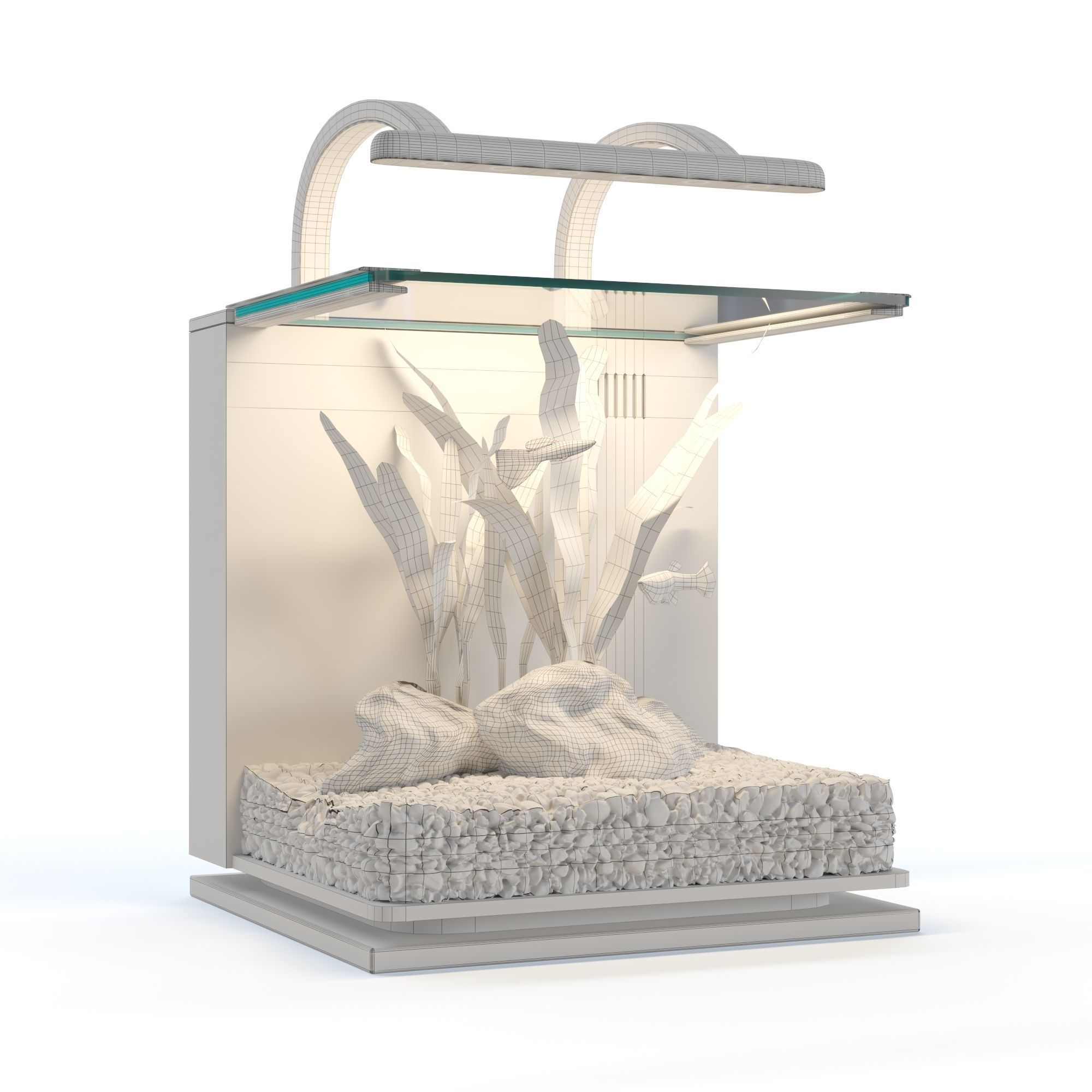 Contour Desktop MarineLande Aquarium 3D model_2