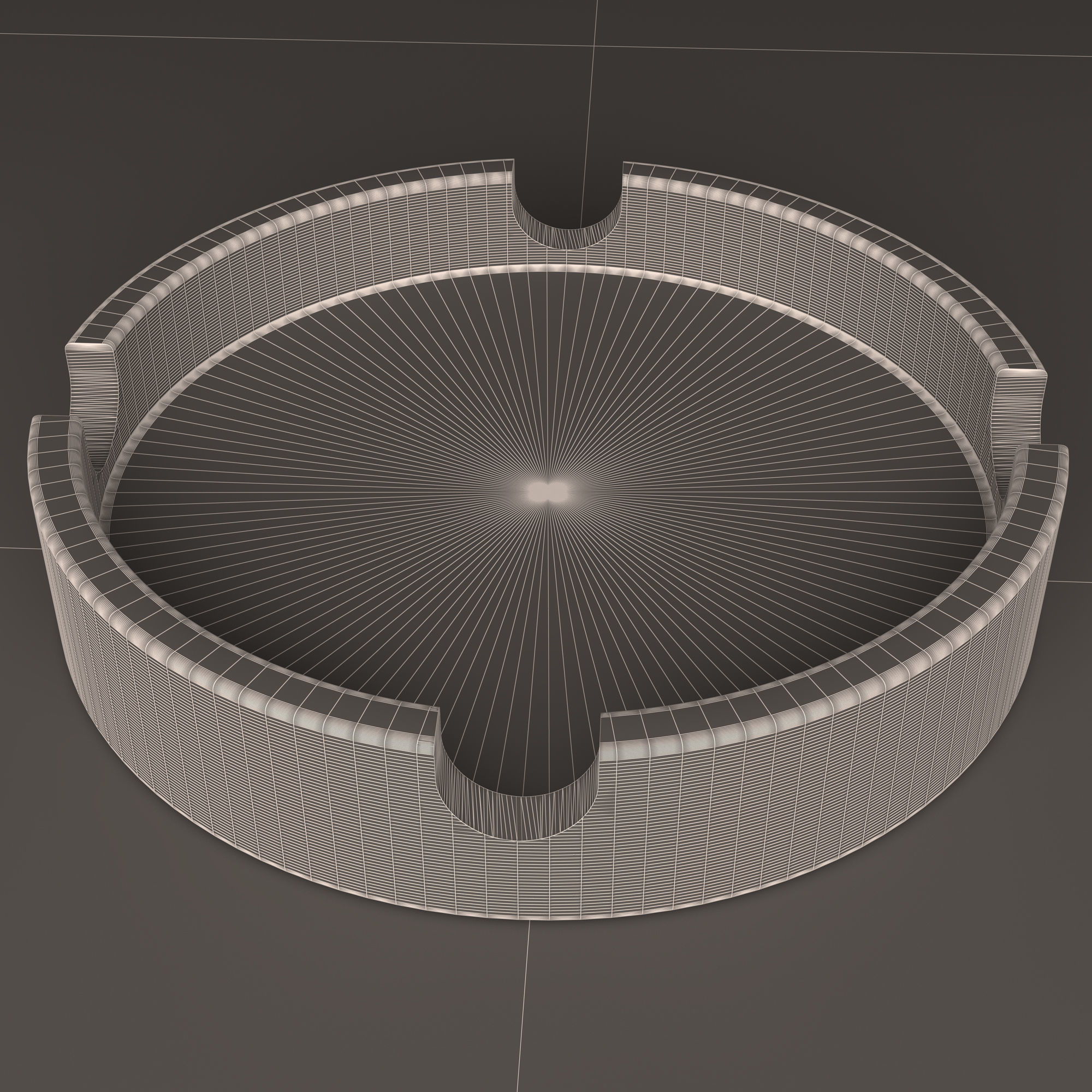 Food and Tableware Collection Low-poly 3D model_25