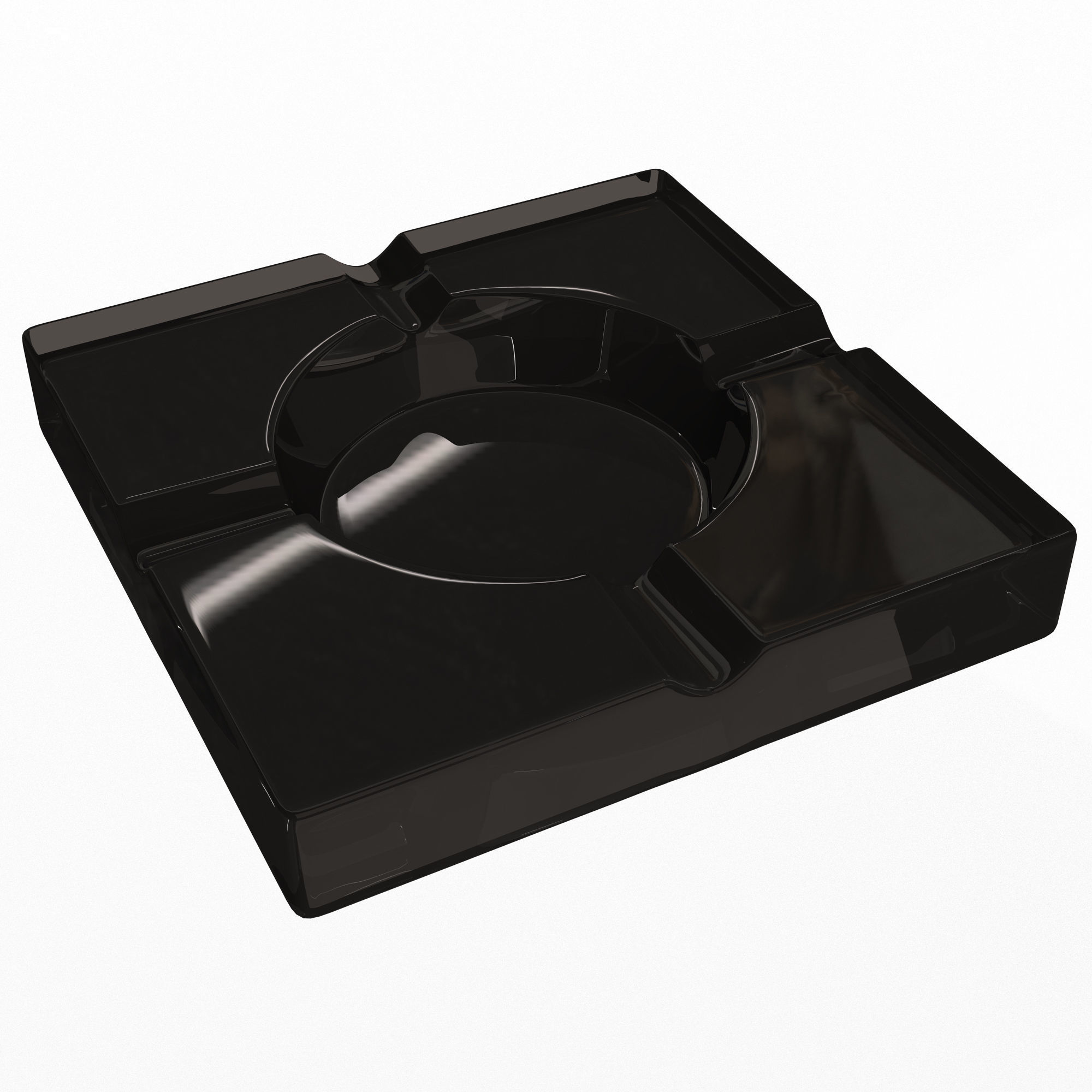 Food and Tableware Collection Low-poly 3D model_4