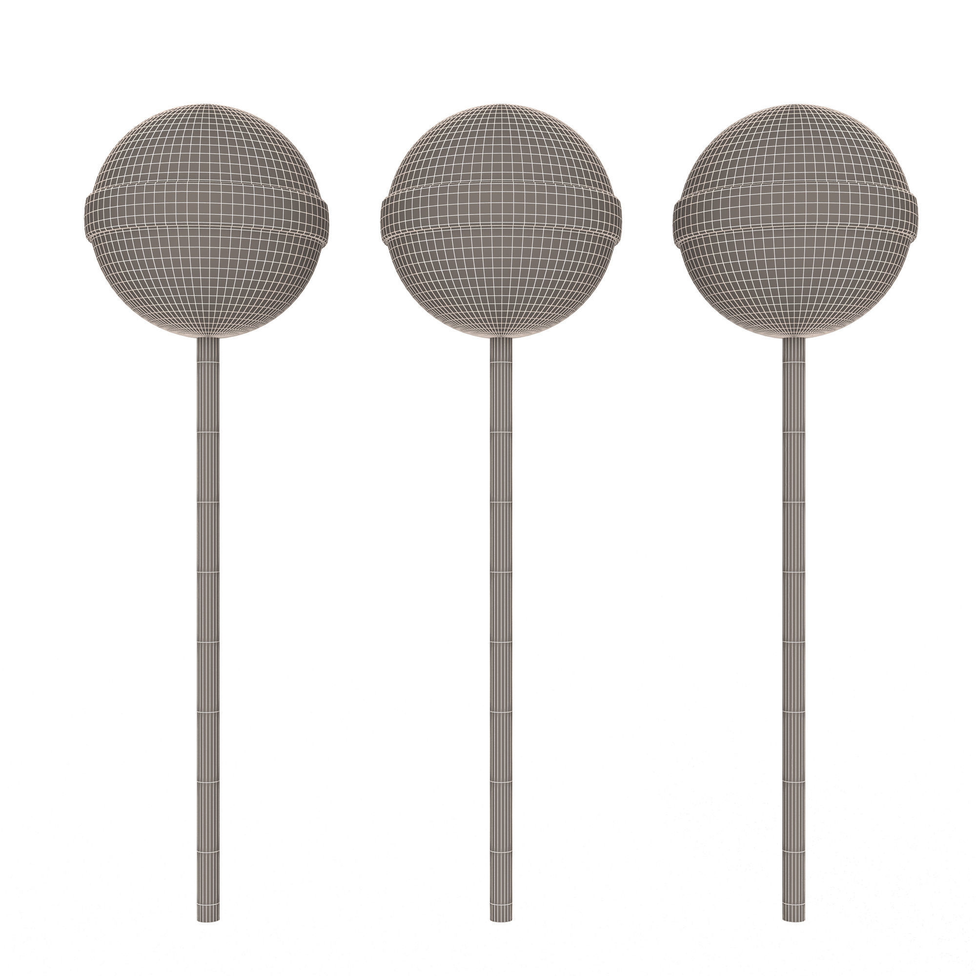 Food and Tableware Collection Low-poly 3D model_34