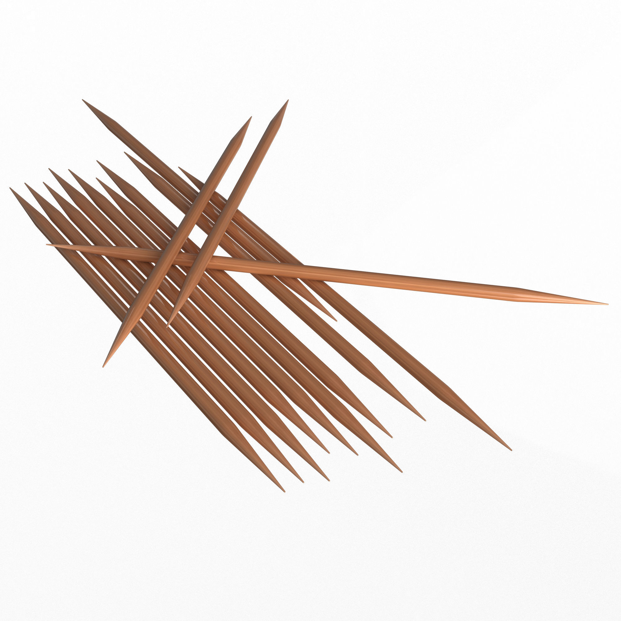 Food and Tableware Collection Low-poly 3D model_22