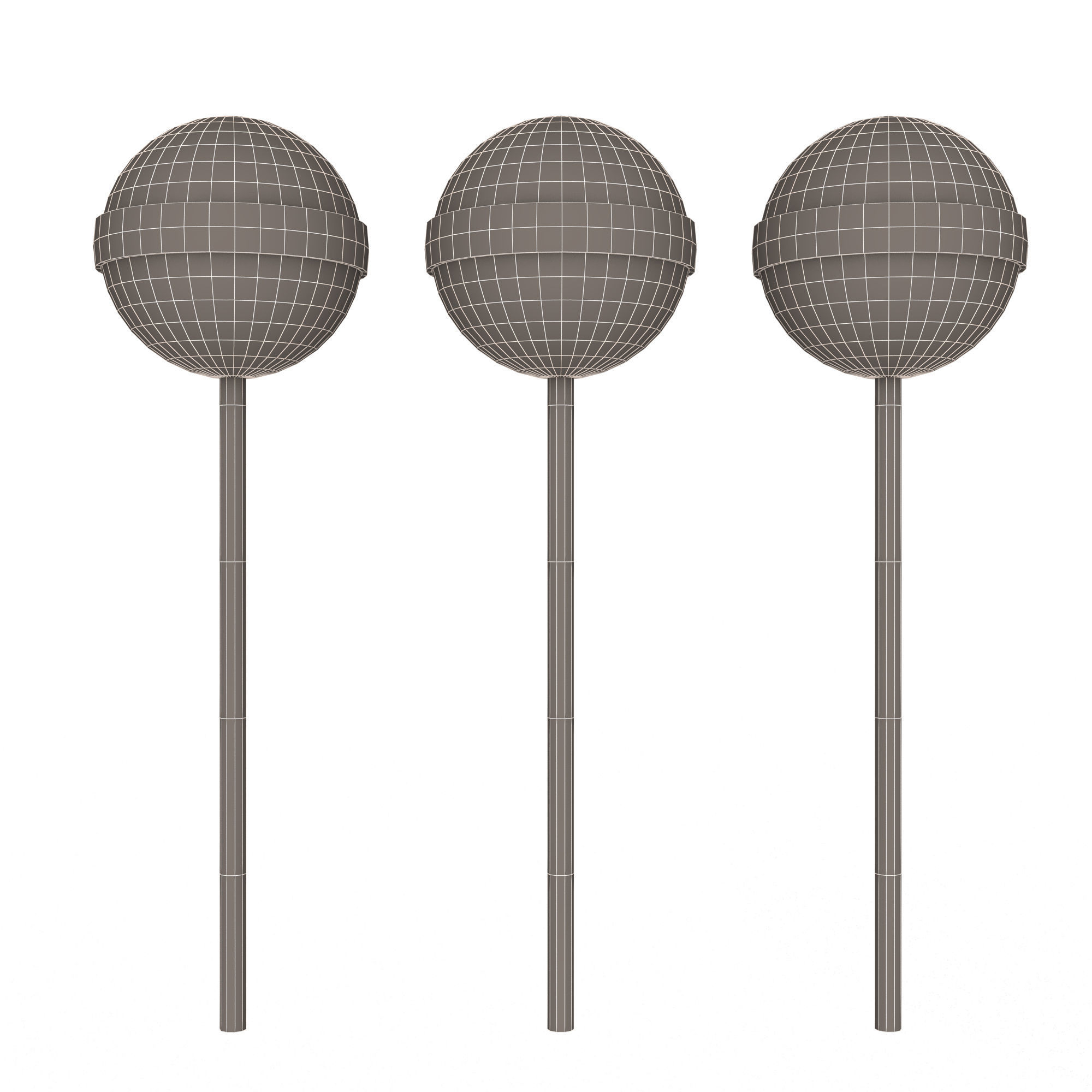 Food and Tableware Collection Low-poly 3D model_35