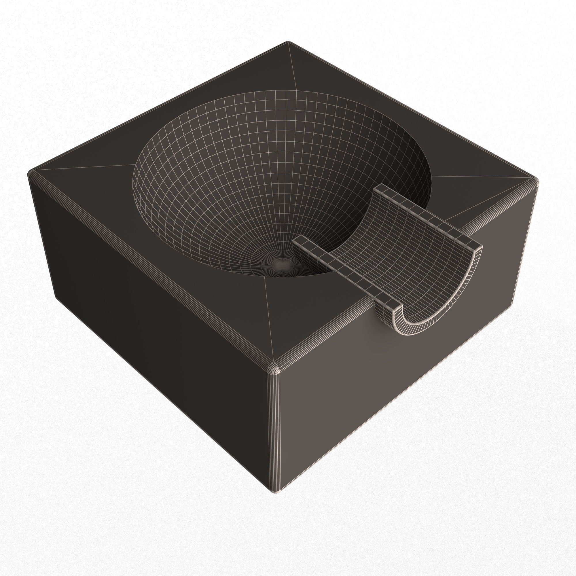 Food and Tableware Collection Low-poly 3D model_8