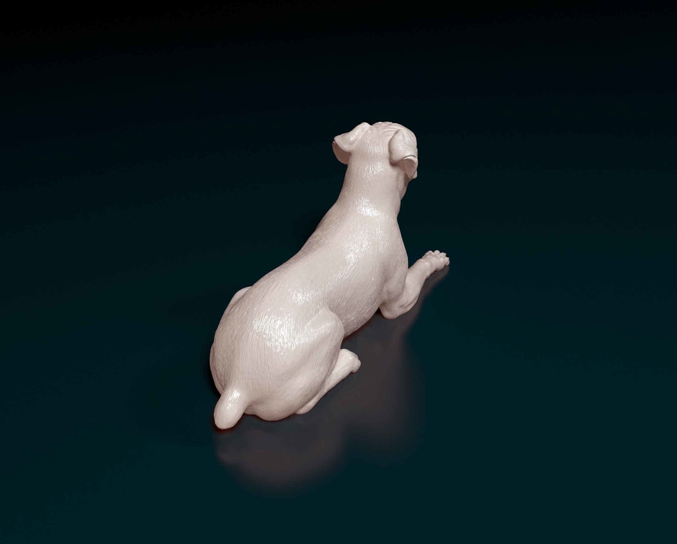 Boxer dog 3D print model_2