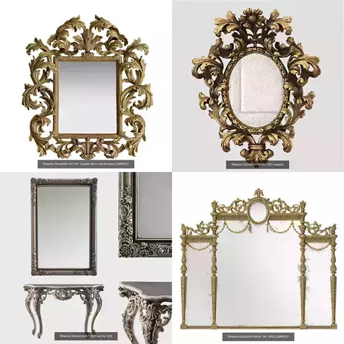 Classic Mirror Collection by Roberto Giovannini