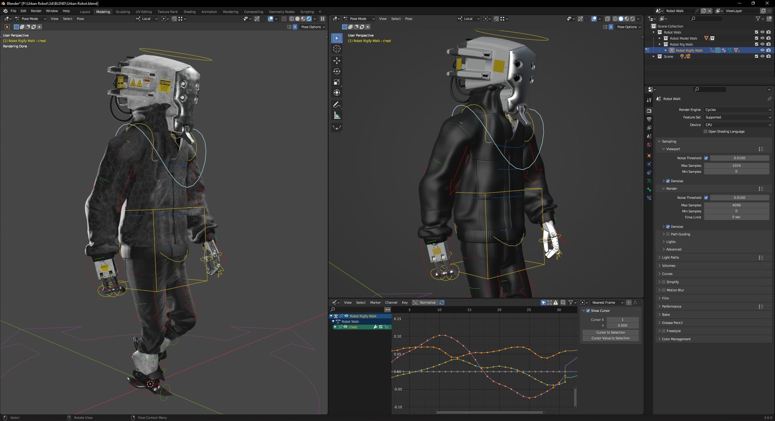 Urban Robot Blender 3D model_21