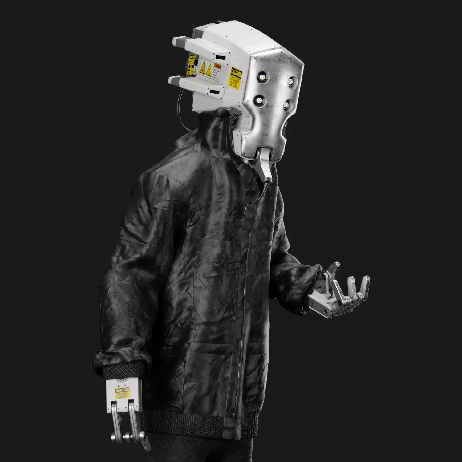 Urban Robot Blender 3D model_0