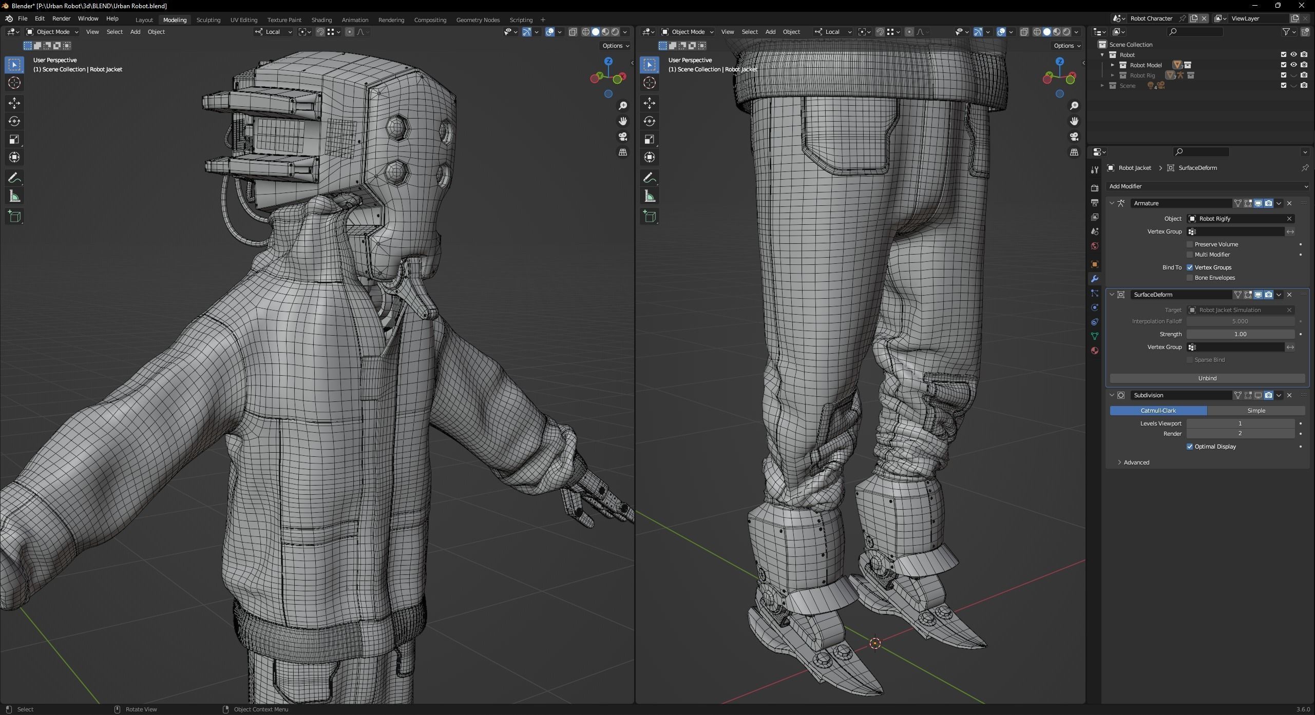 Urban Robot Blender 3D model_15