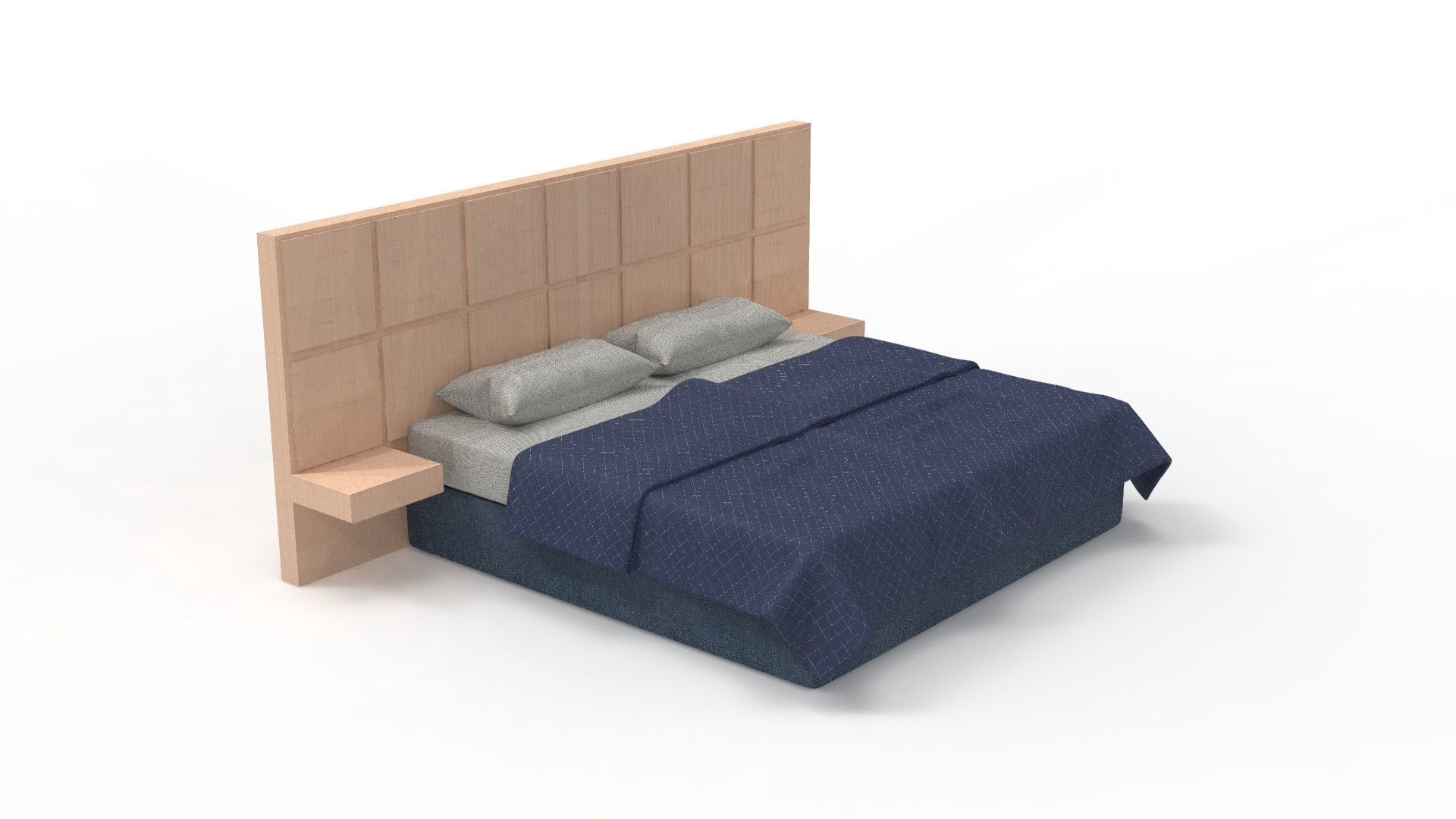 BED MODEL 01 3D model_46