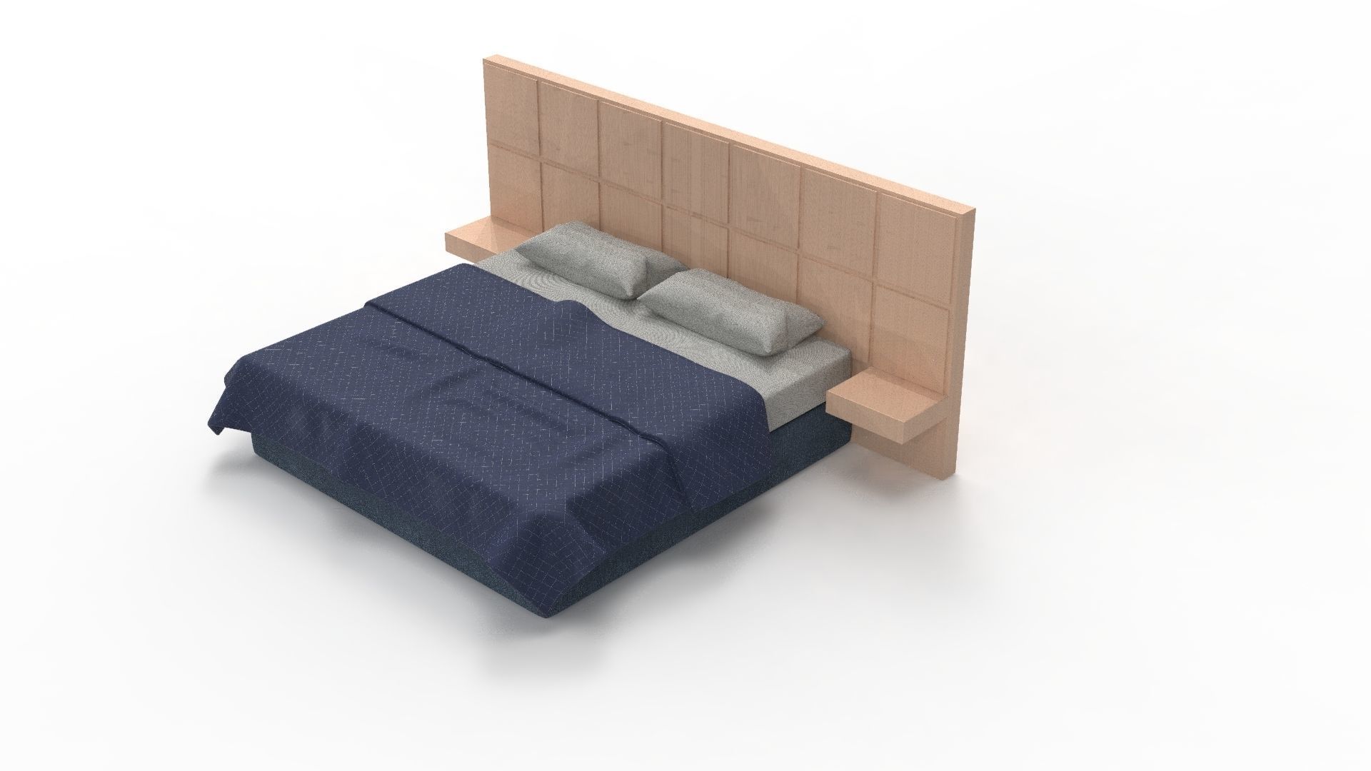 BED MODEL 01 3D model_23