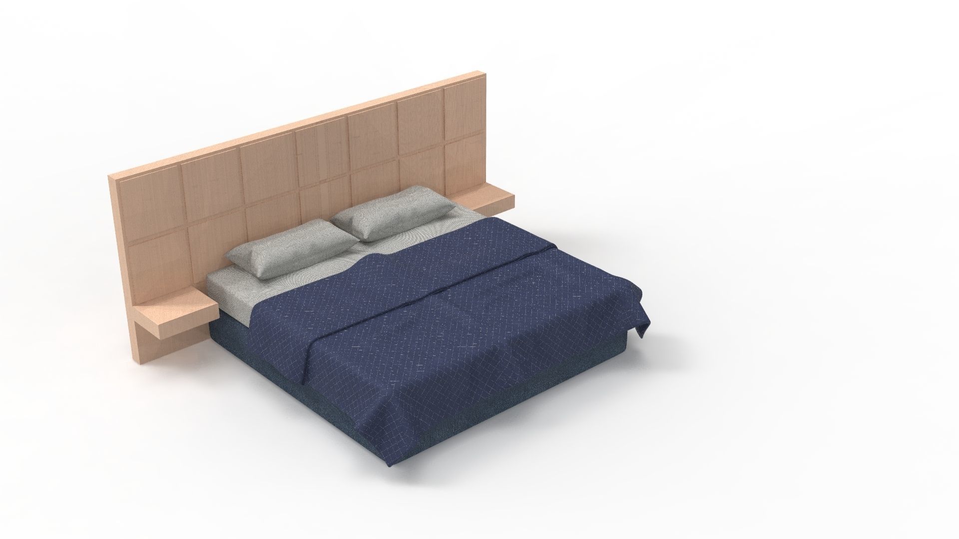 BED MODEL 01 3D model_28