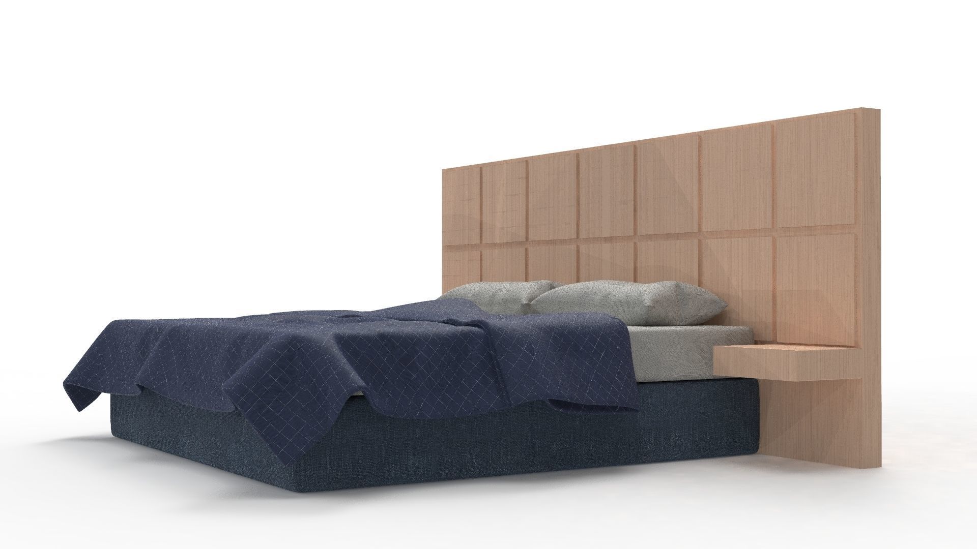 BED MODEL 01 3D model_9