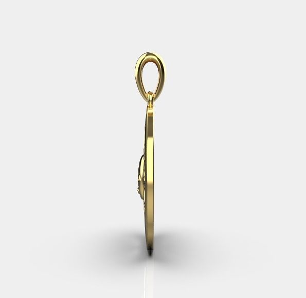 pendant sun 3D print model_7