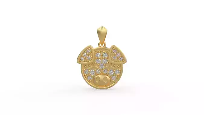 Piggy Pendant