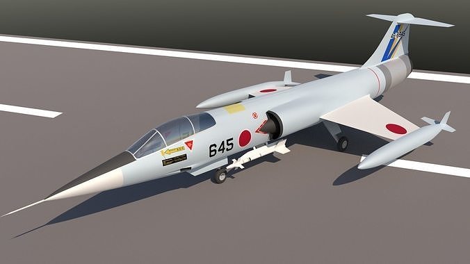 F-104J Starfighter 3D model