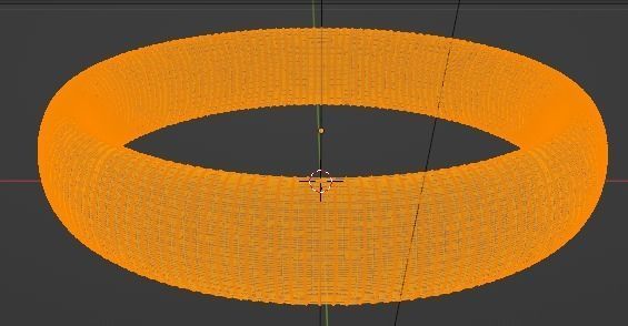 Ring obj gold wedding 3D model_5