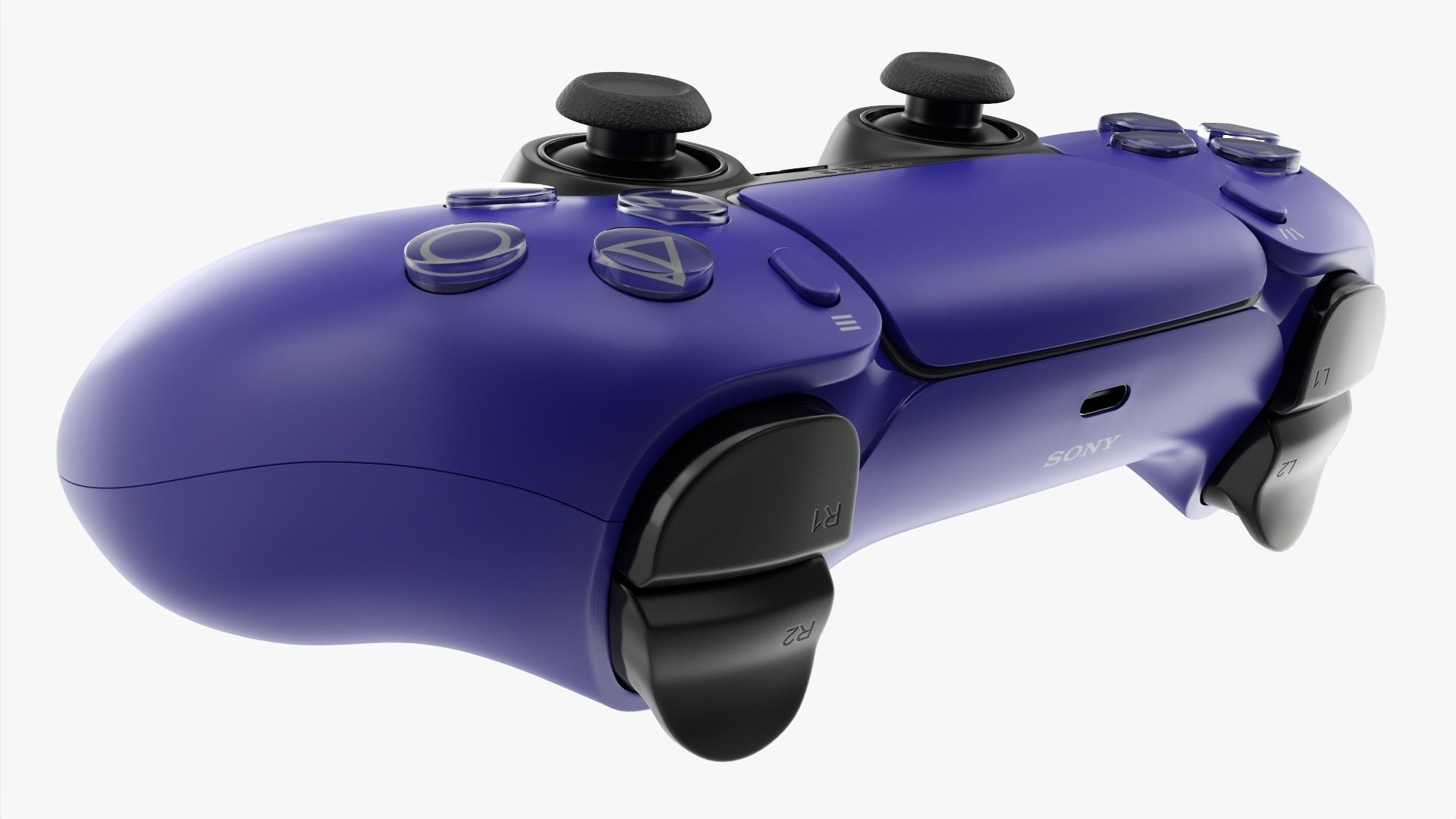 Sony Playstation 5 dualsense controller galactic 3D model_3