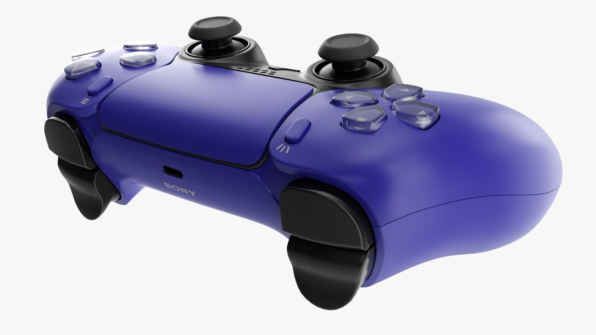 Sony Playstation 5 dualsense controller galactic 3D model_1