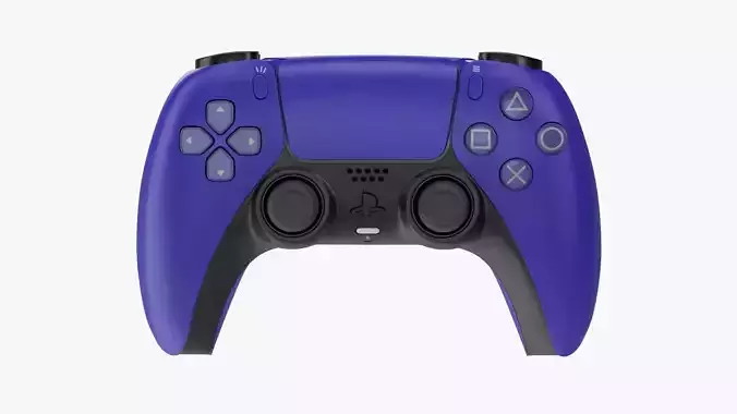 Sony Playstation 5 dualsense controller galactic 3D model