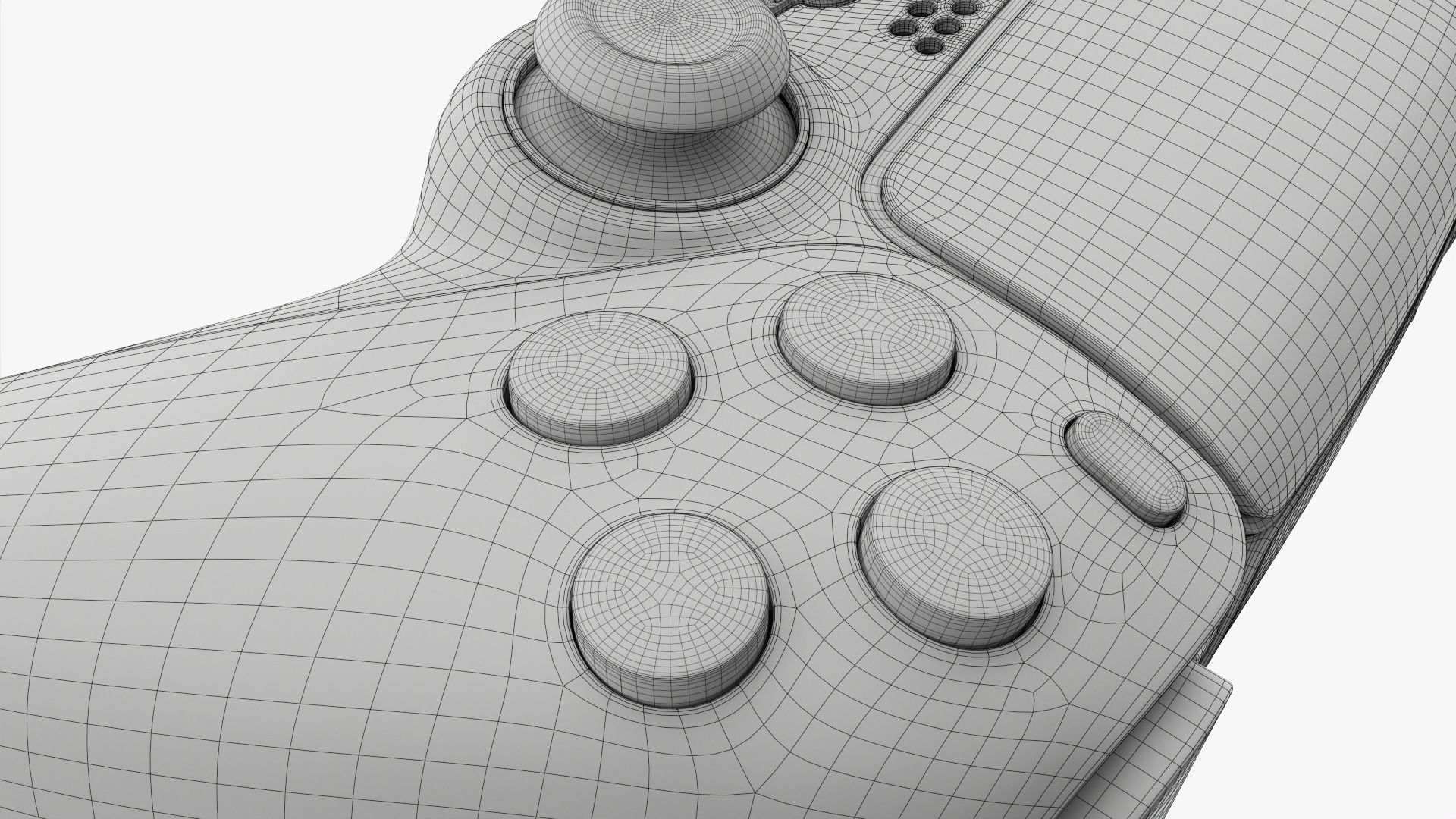 Sony Playstation 5 dualsense controller galactic 3D model_15