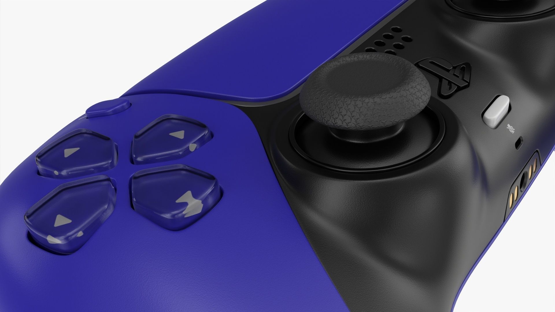 Sony Playstation 5 dualsense controller galactic 3D model_4