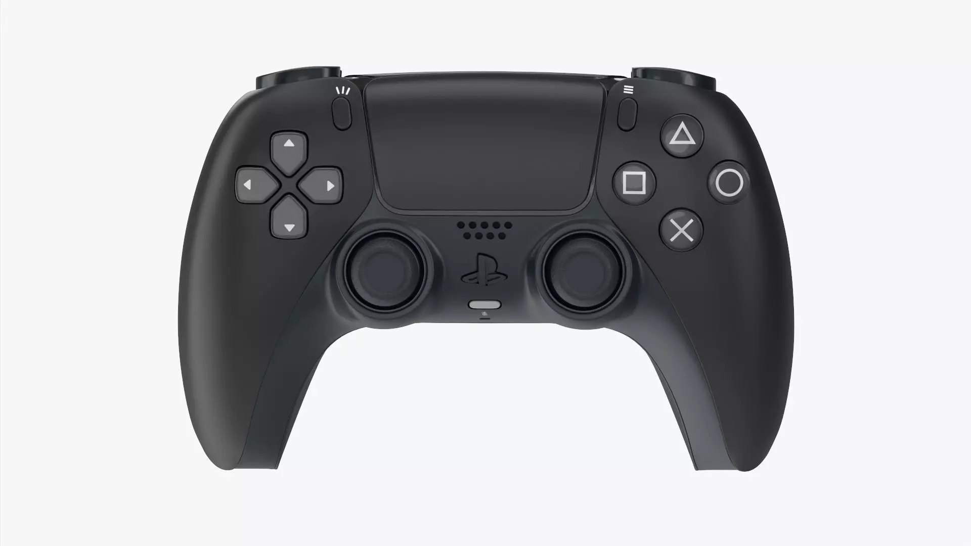 Sony Playstation 5 dualsense controller midnight black 3D model