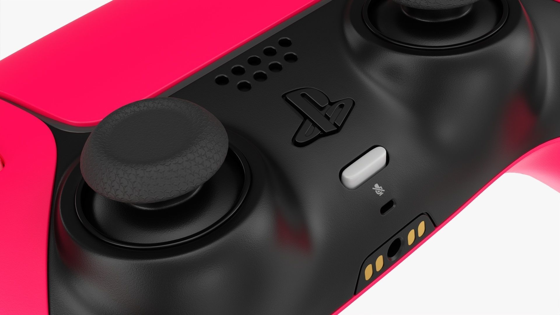 Sony Playstation 5 dualsense controller nova pink 3D model_5