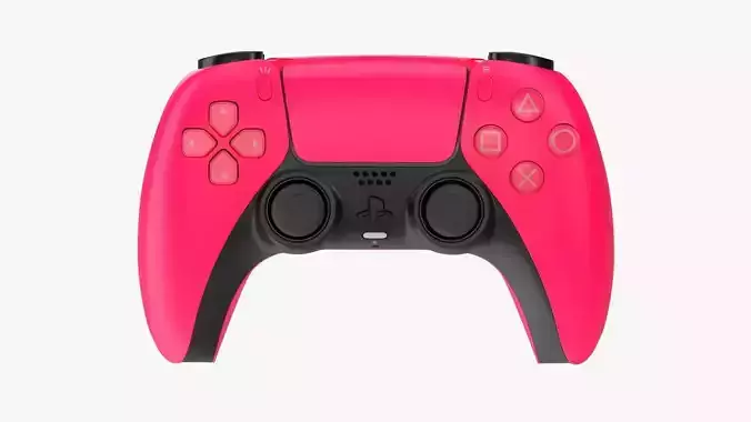 Sony Playstation 5 dualsense controller nova pink 3D model