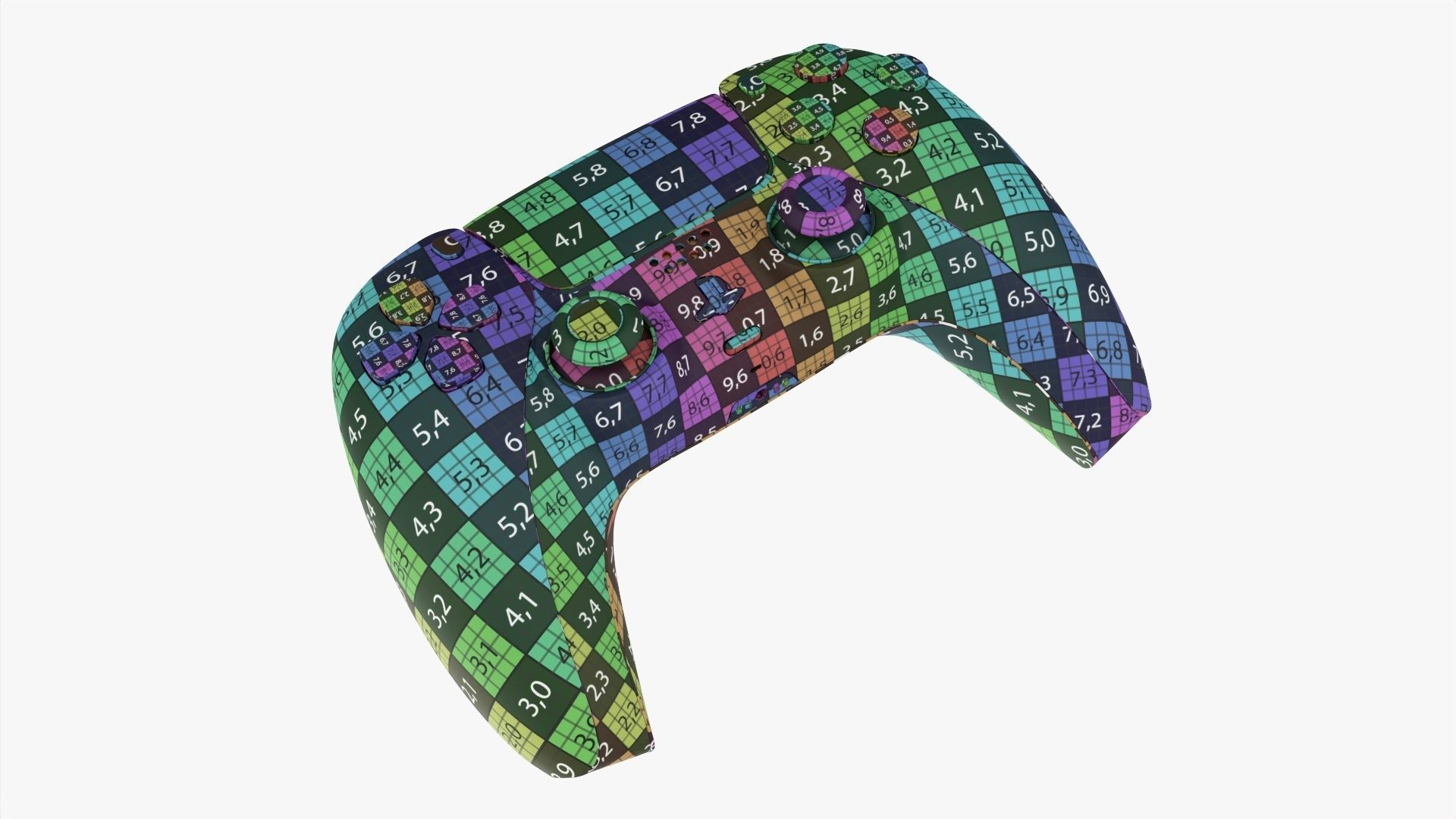 Sony Playstation 5 dualsense controller nova pink 3D model_19