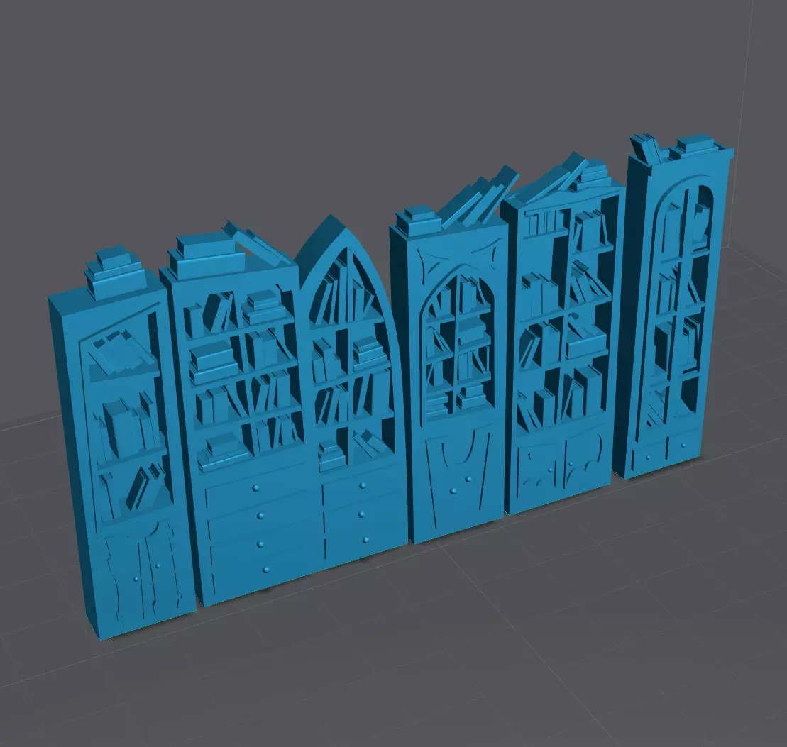 Jack Skellington Bookshelves 3D print model_0