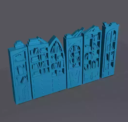 Jack Skellington Bookshelves 3D print model