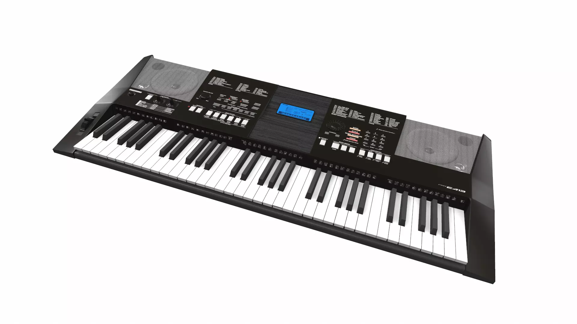 Digital Piano Synthesizer 1 3D model