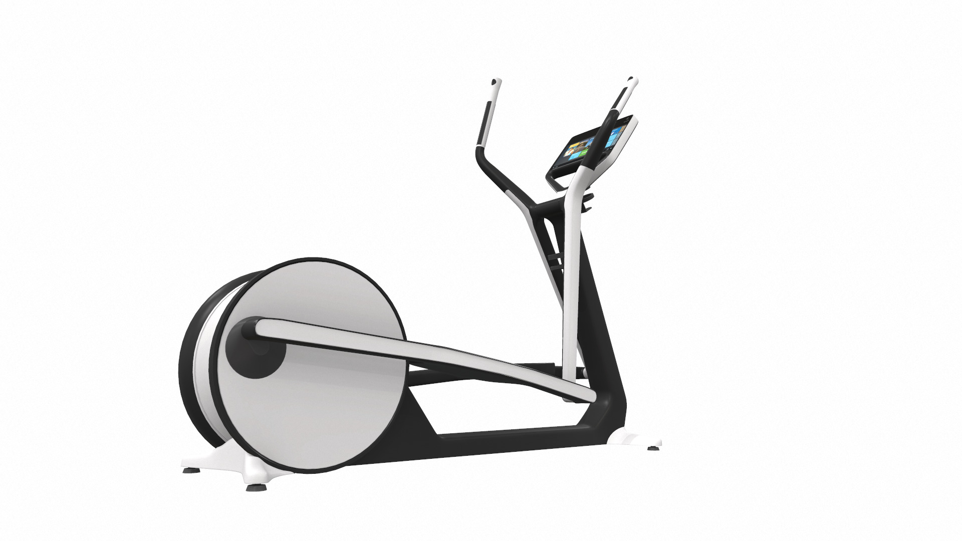Exercise bike cross personal 3D model_3
