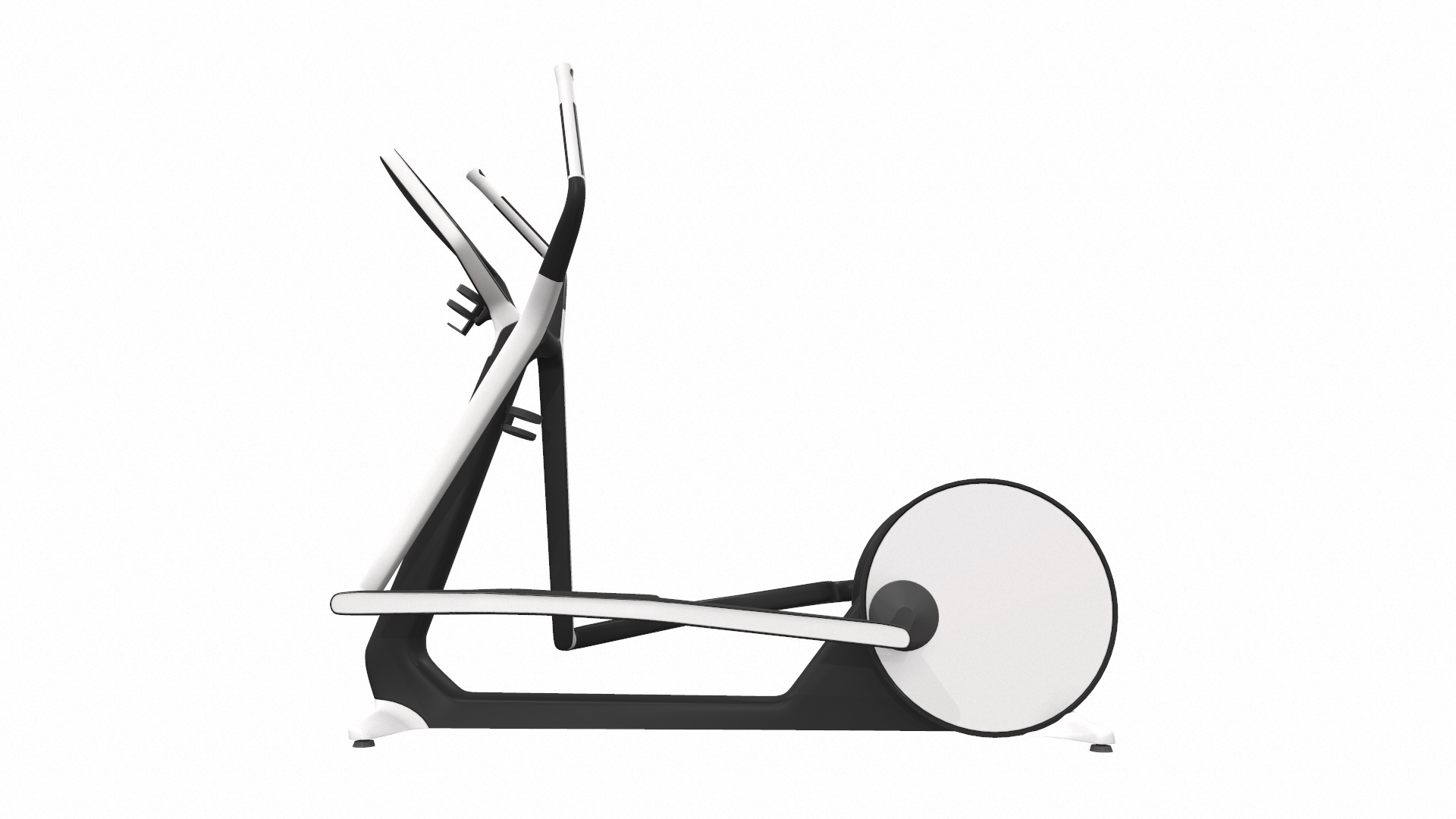 Exercise bike cross personal 3D model_1