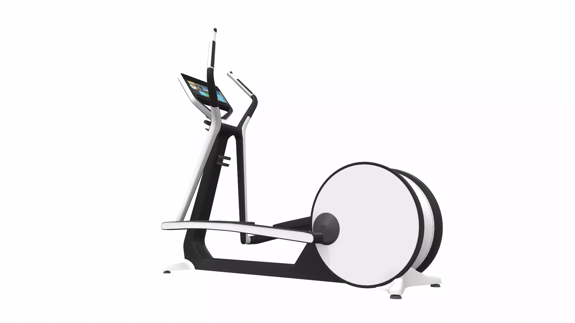 Exercise bike cross personal 3D model_0
