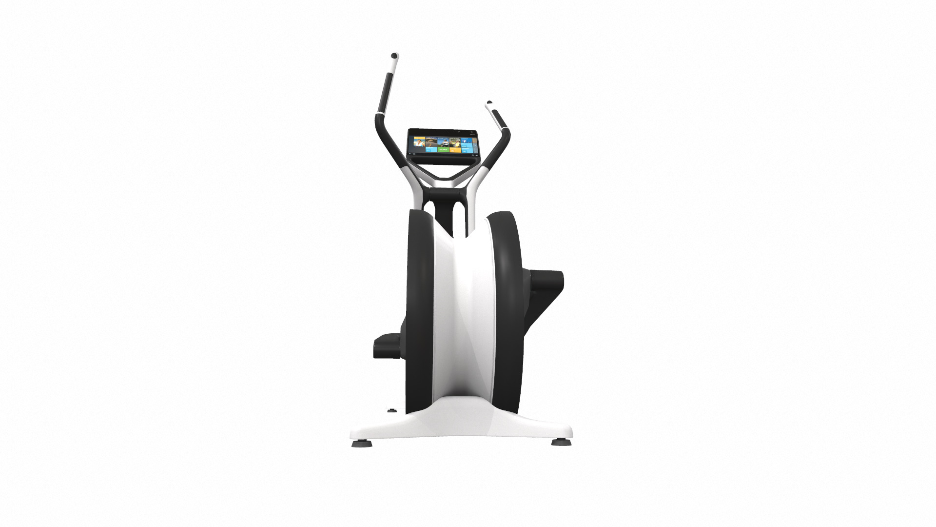 Exercise bike cross personal 3D model_4