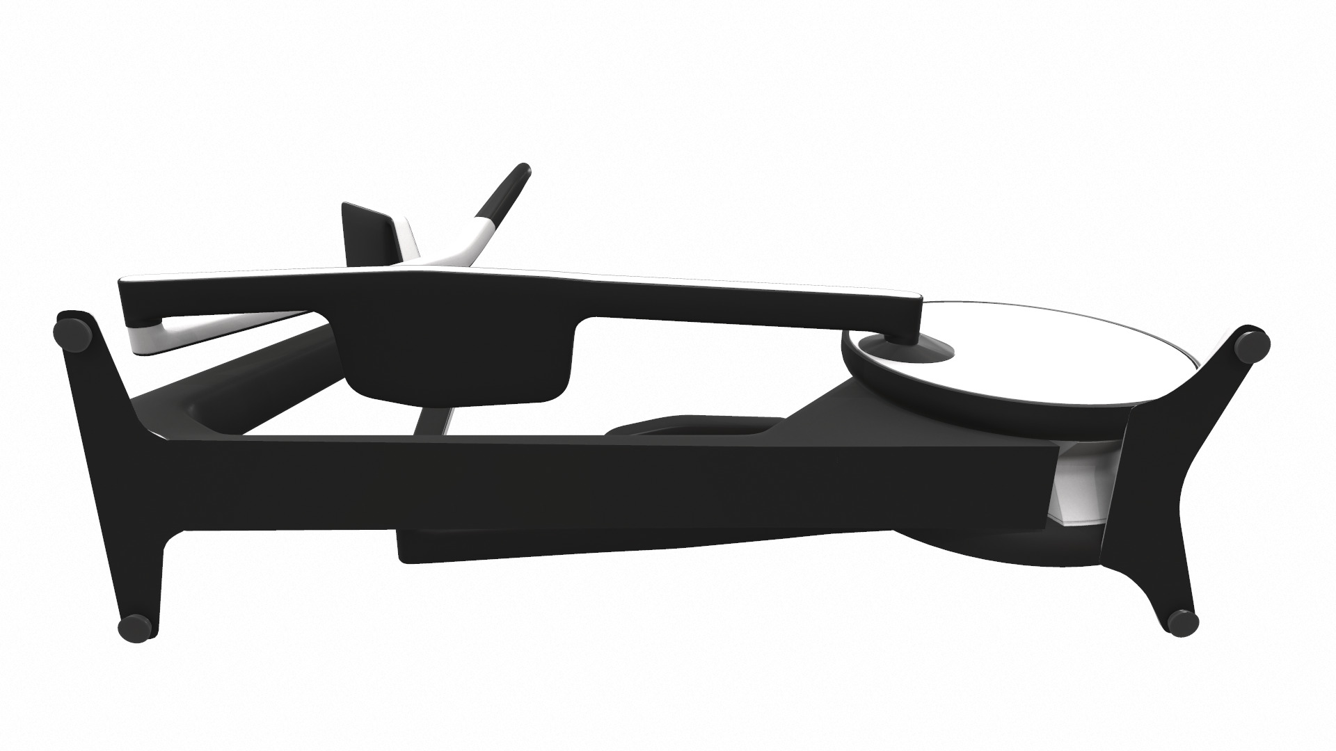 Exercise bike cross personal 3D model_5